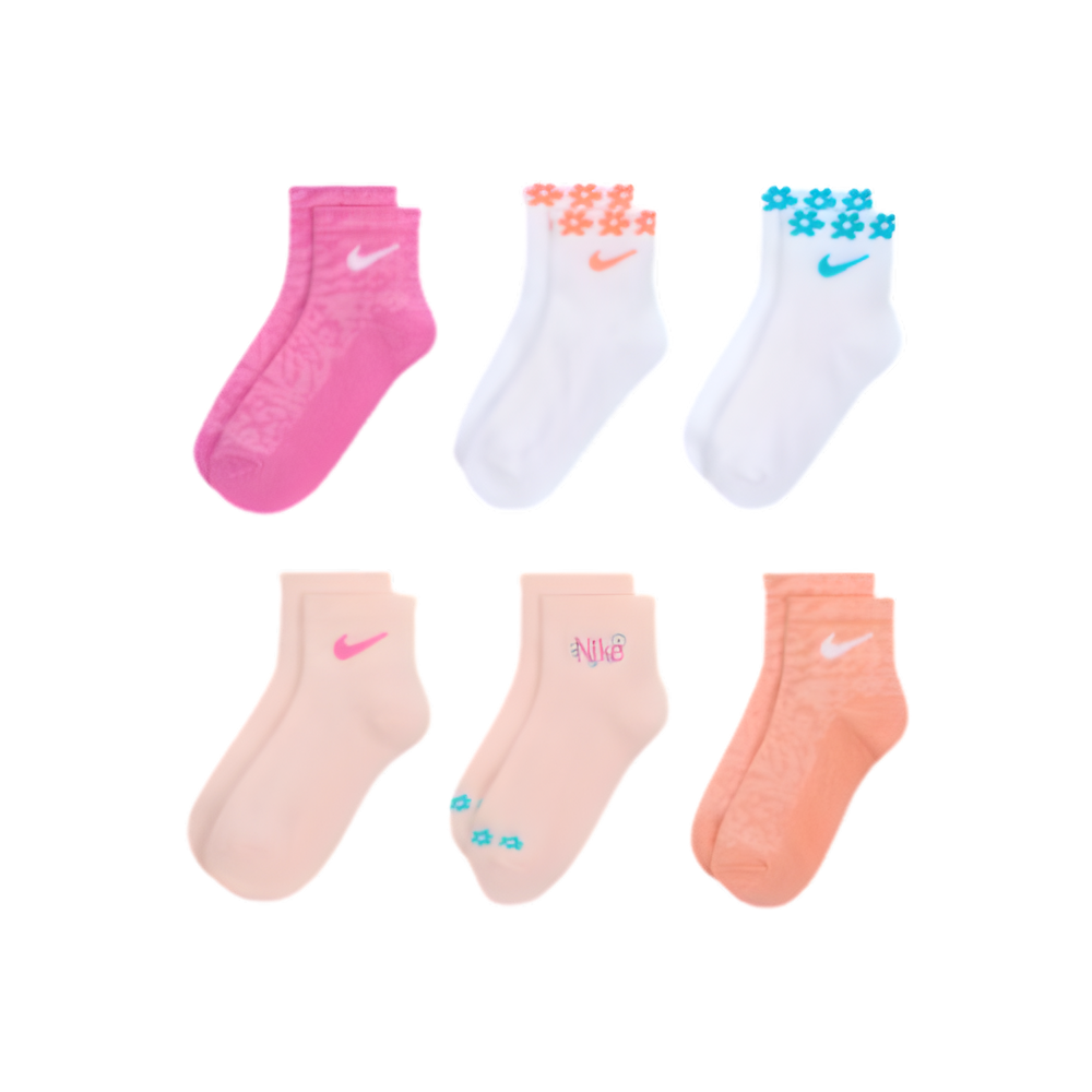 MEDIAS NIKE  NIÑA (4-5) SIX PACK