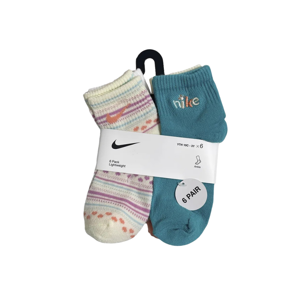 MEDIAS NIKE  NIÑA (5-7) SIX PACK